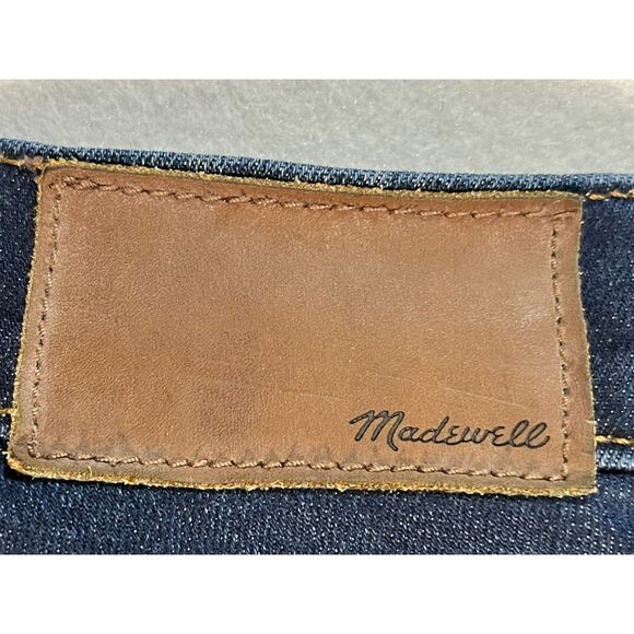 Madewell 9" Hi Rise Skinny Jeans Dark Wash 23 000 EUC Preppy Chic Basic - Picture 7 of 7